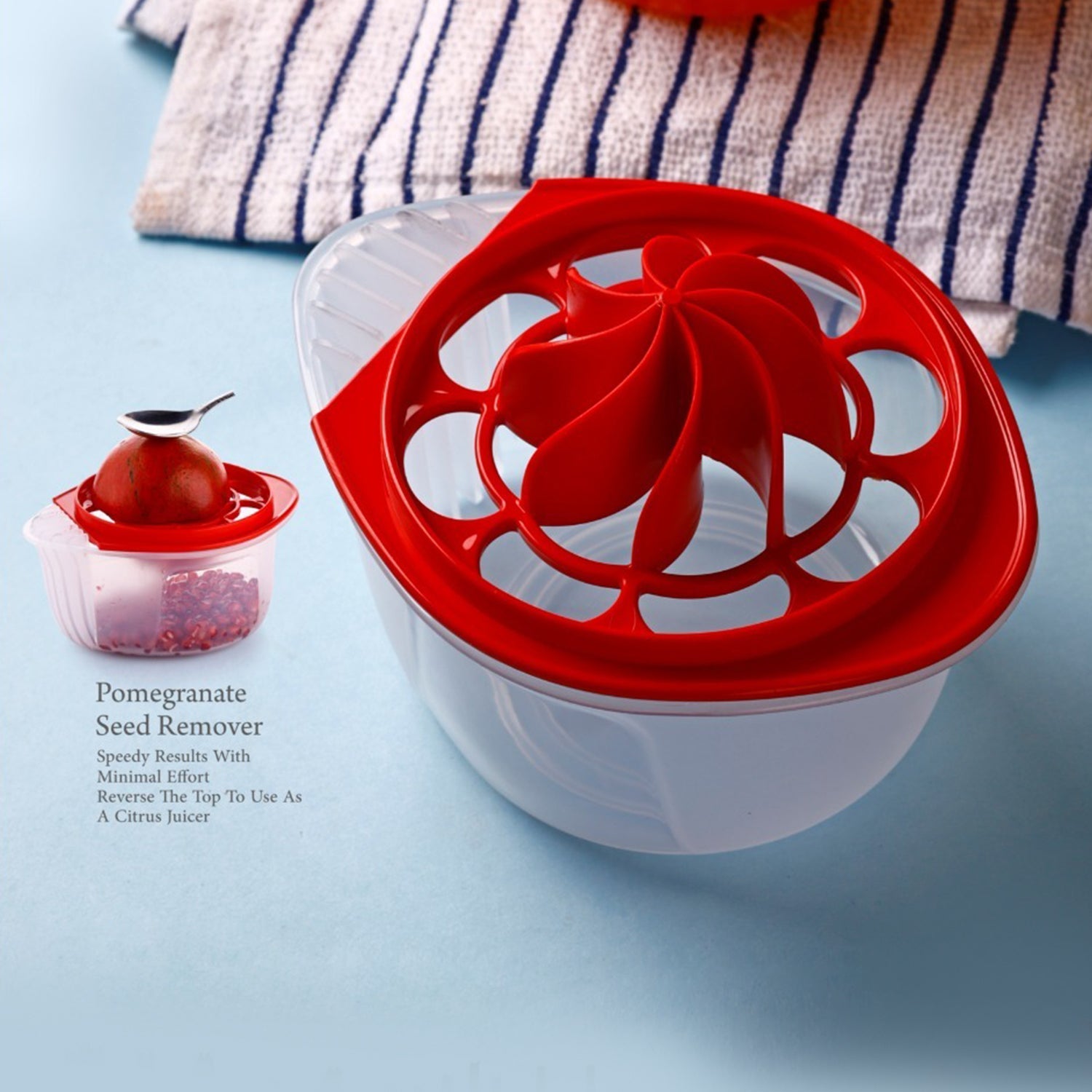 Apex Vita Pomegranate Seed Remover Citrus Juicer (2 IN 1) Apex Vita Pomegranate Seed Remover Citrus Juicer (2 IN 1)